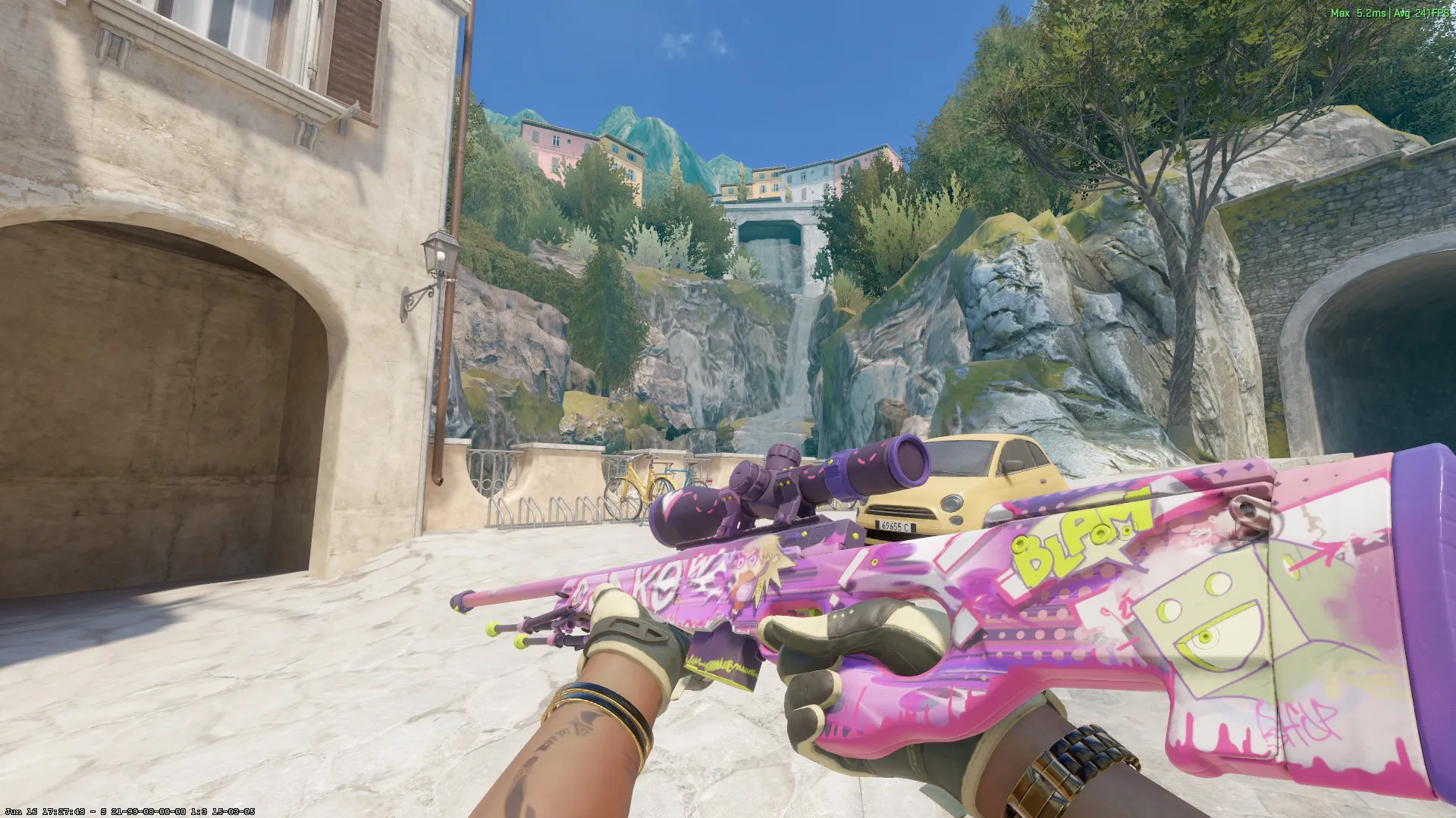 Flashy / bold AWP skins