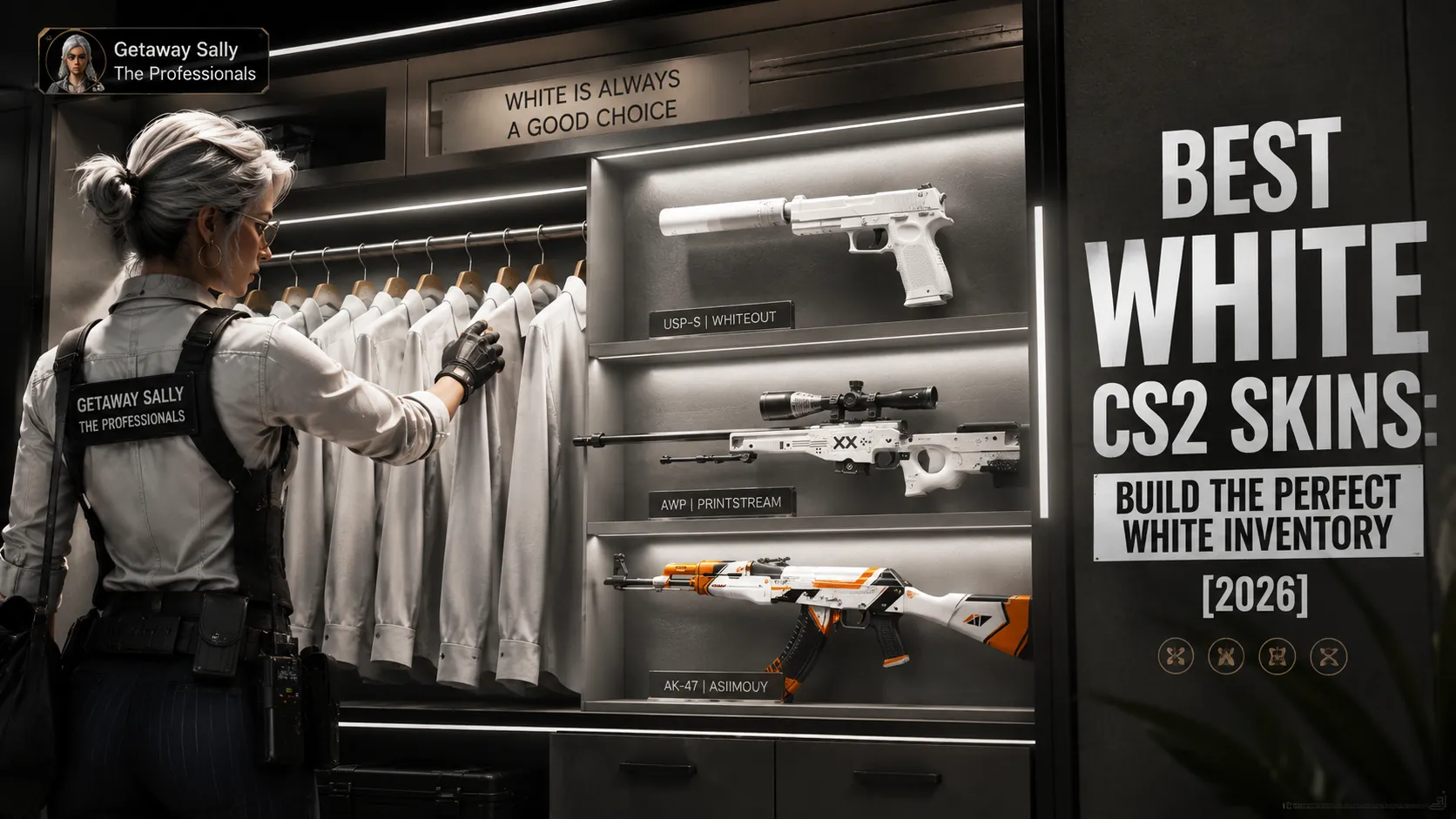 Best White CS2 Skins: Build the Perfect White Inventory