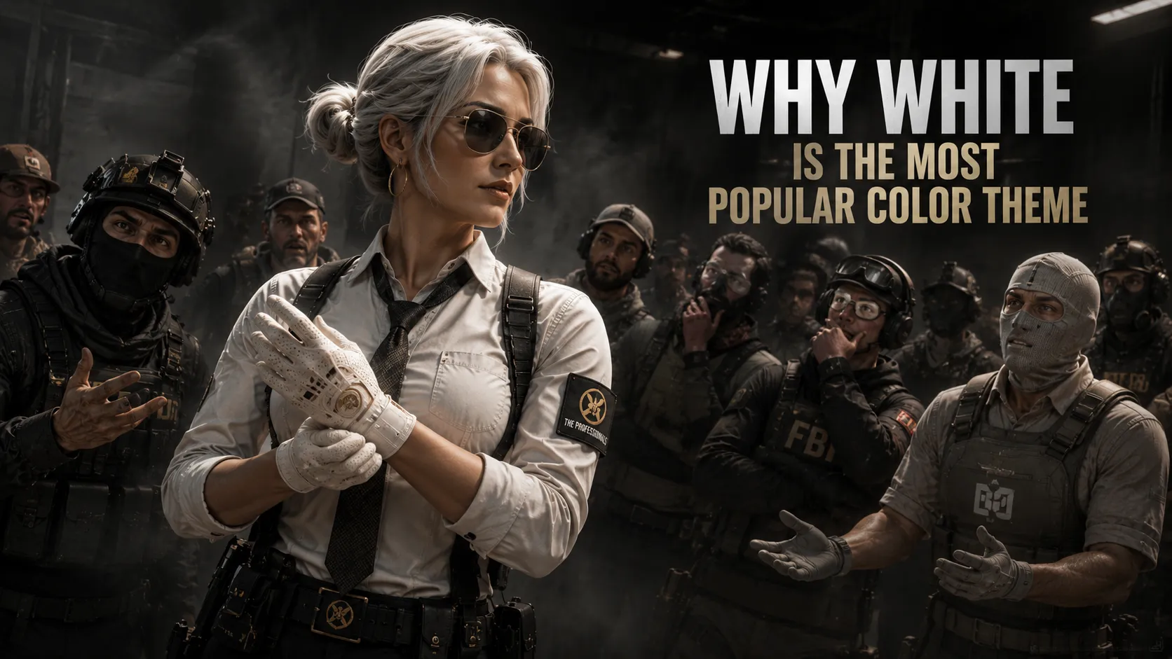 Why white is the most popular CS2 color theme