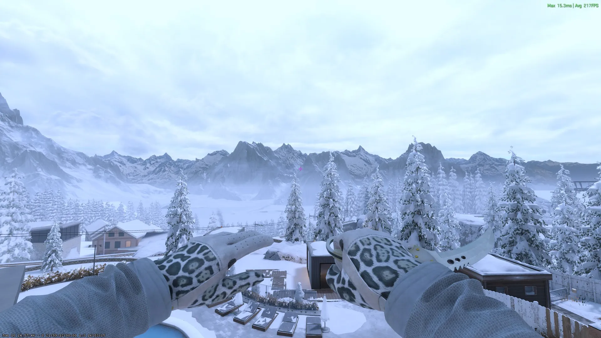 White CS2 gloves
